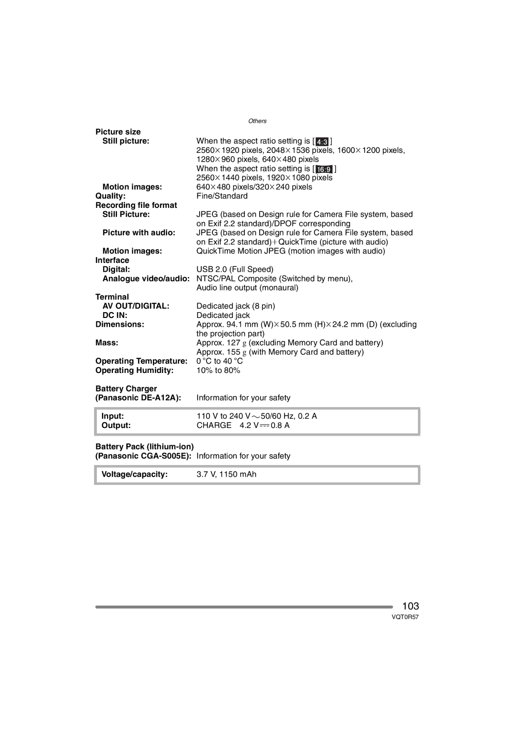 Panasonic DMC-FX8GN operating instructions Av Out/Digital 