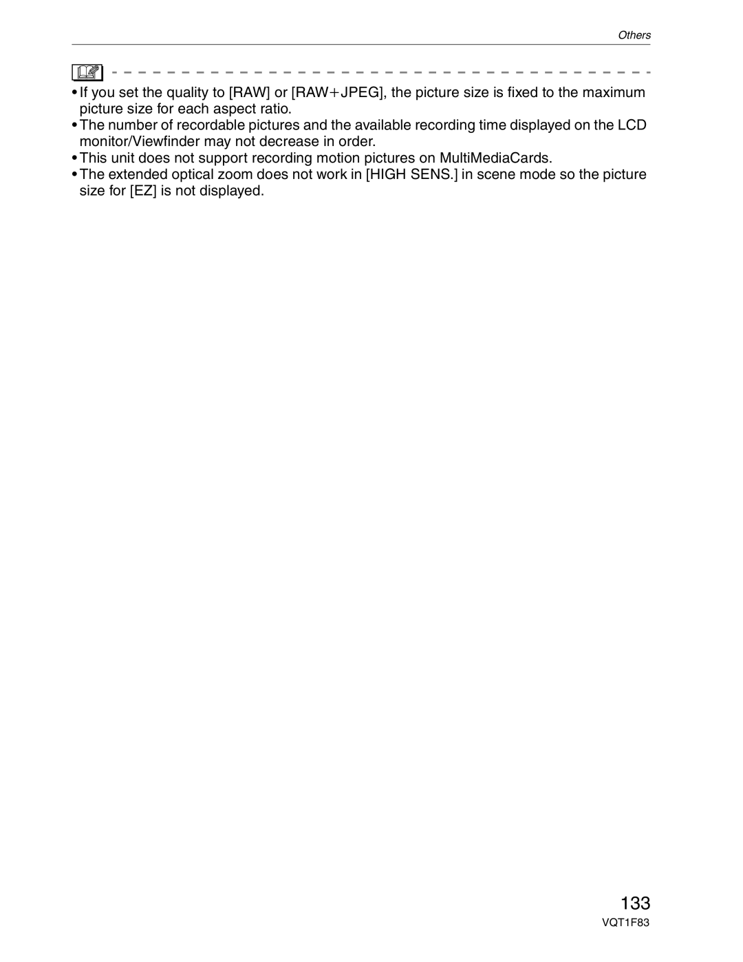 Panasonic DMC-FZ18 operating instructions 133 