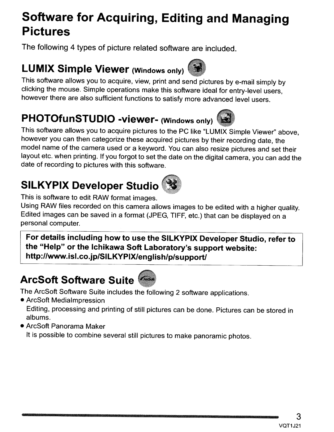 Panasonic DMC-FZ18 operating instructions 