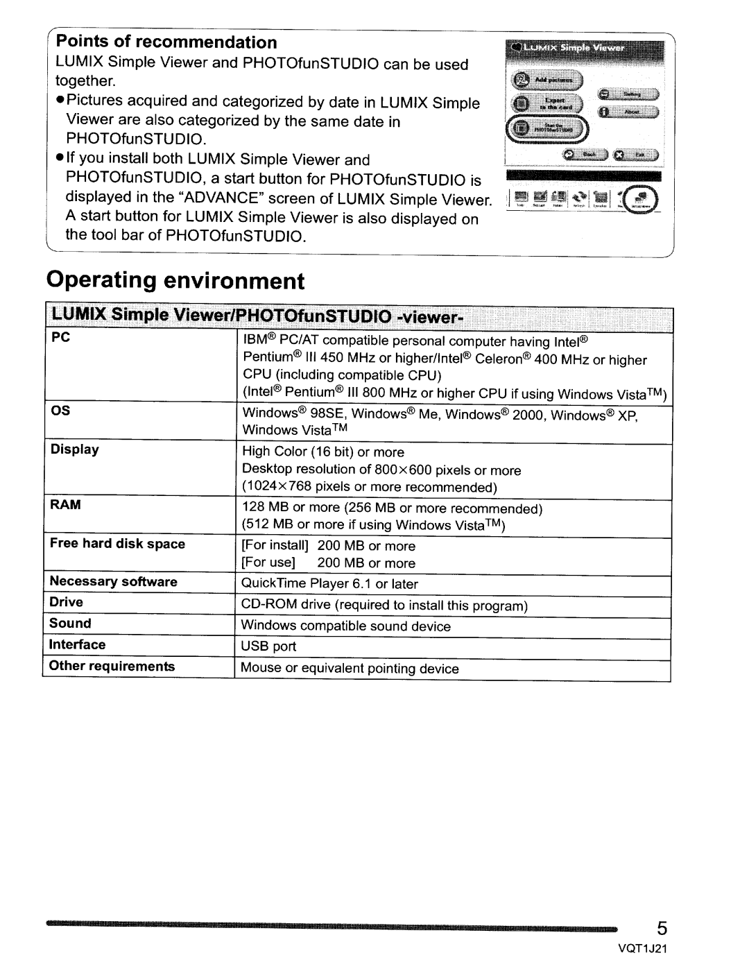 Panasonic DMC-FZ18 operating instructions 