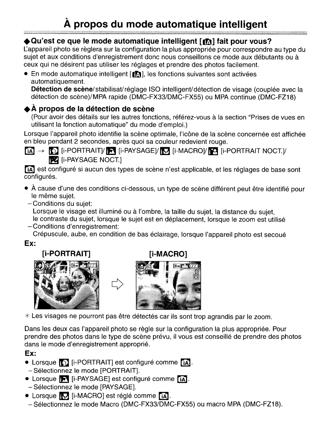 Panasonic DMC-FZ18 operating instructions 