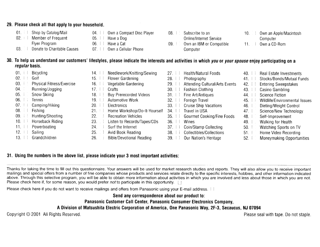 Panasonic DMC-FZ18 operating instructions 