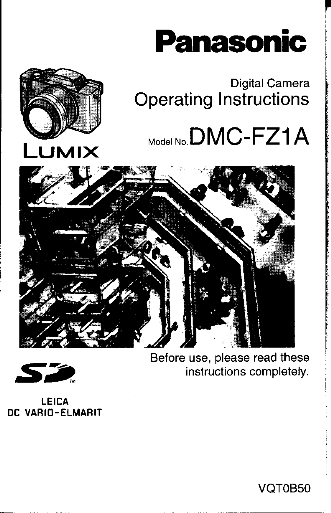 Panasonic DMC-FZ1A manual 