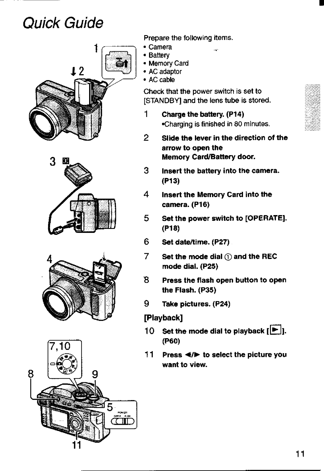 Panasonic DMC-FZ1A manual 