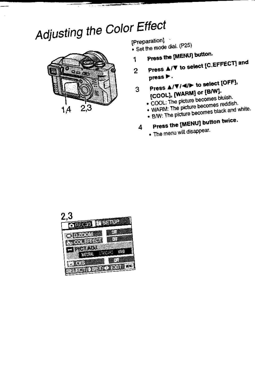 Panasonic DMC-FZ1A manual 