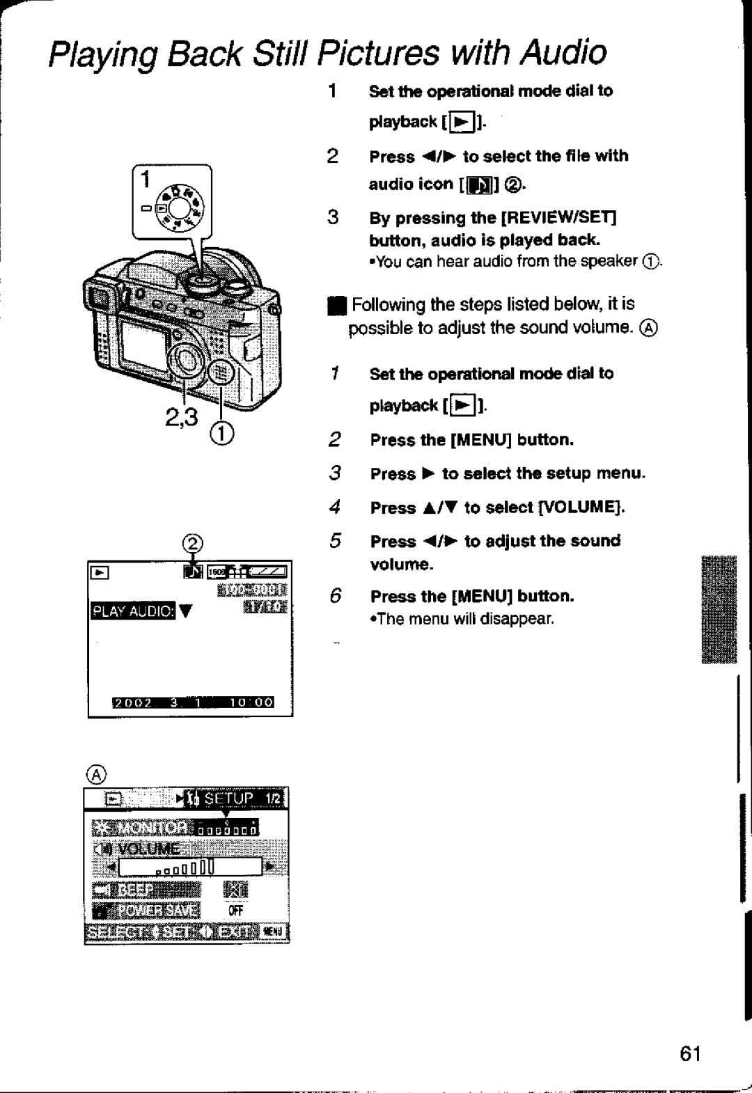 Panasonic DMC-FZ1A manual 