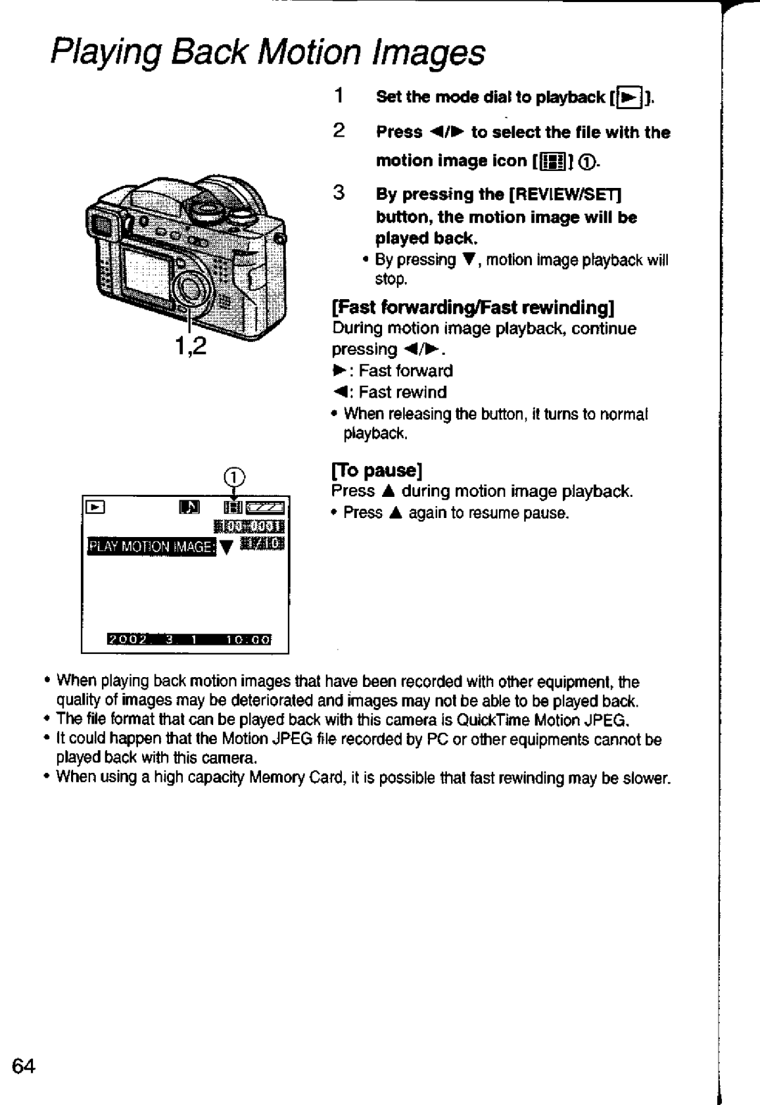 Panasonic DMC-FZ1A manual 