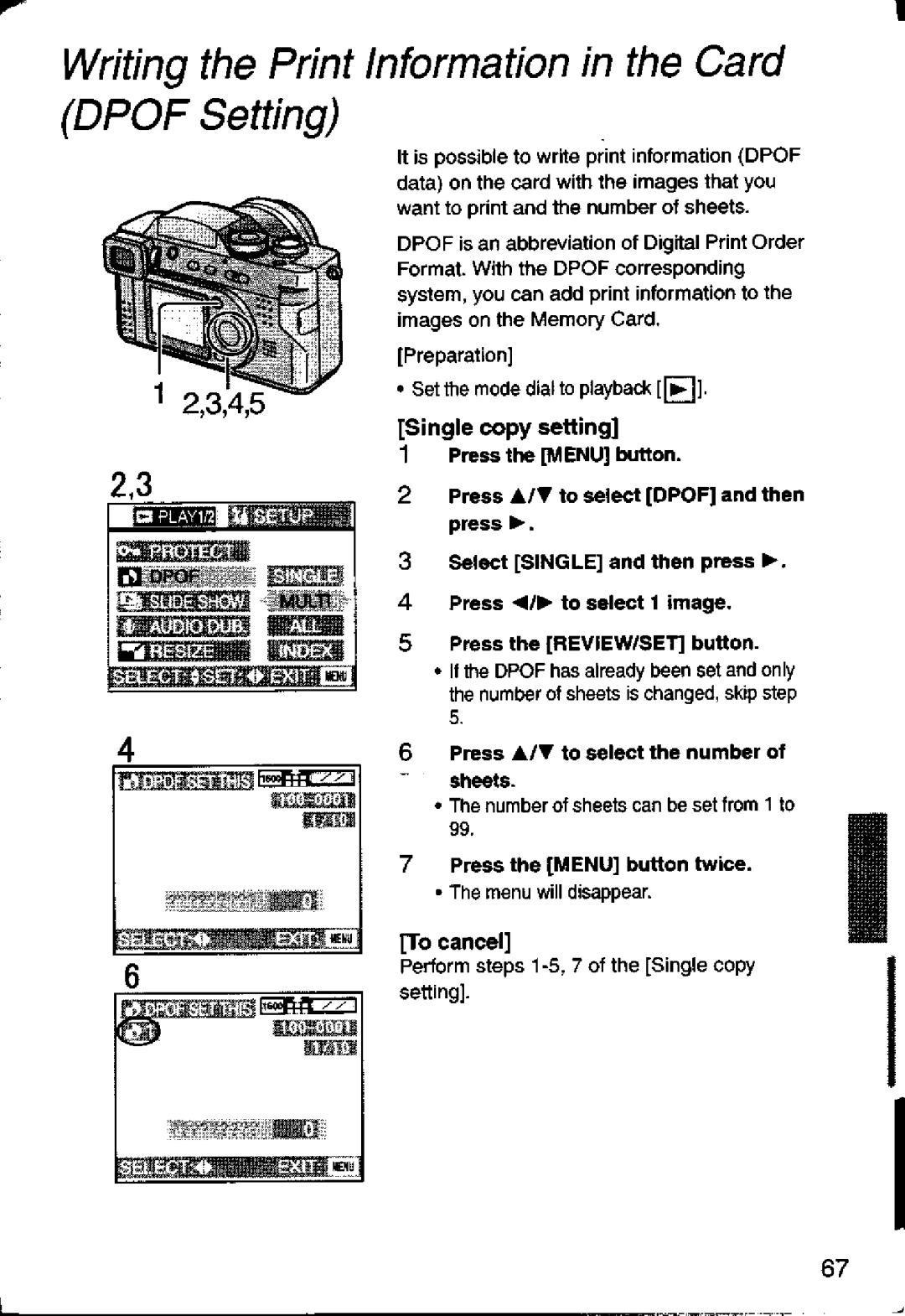 Panasonic DMC-FZ1A manual 