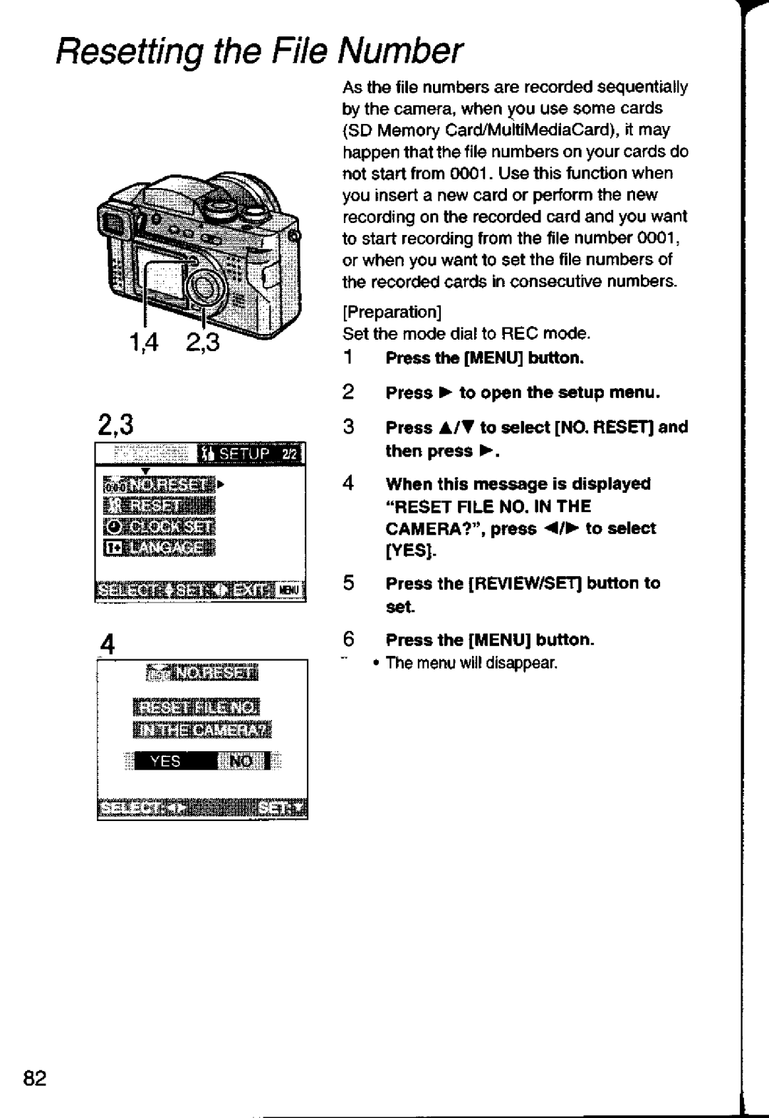 Panasonic DMC-FZ1A manual 