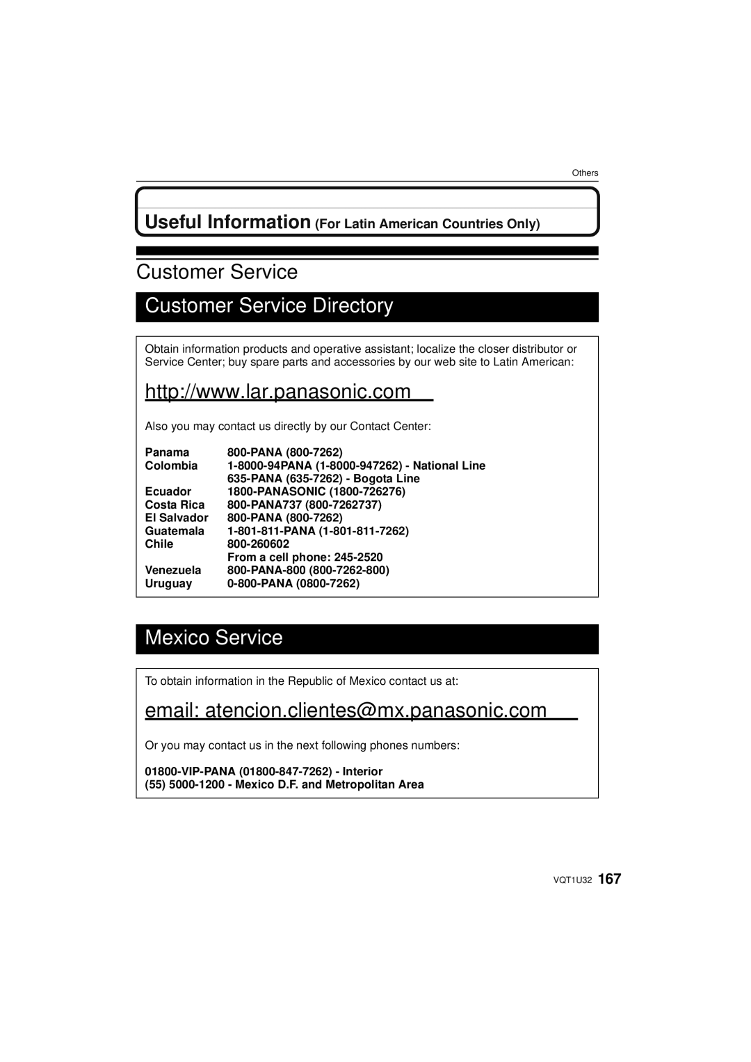 Panasonic DMC-G1K operating instructions Also you may contact us directly by our Contact Center 