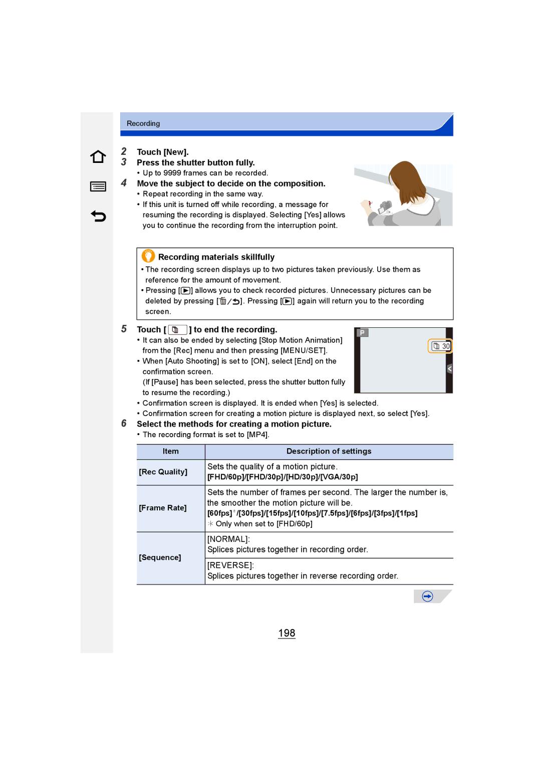 Panasonic DMC-G6 owner manual 198 