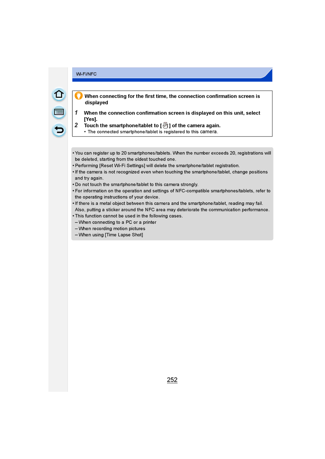 Panasonic DMC-G6 owner manual 252 