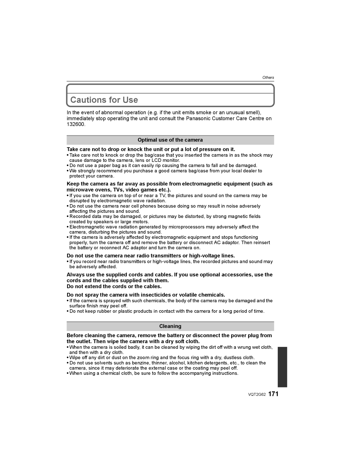 Panasonic DMC-GF1K operating instructions Others 