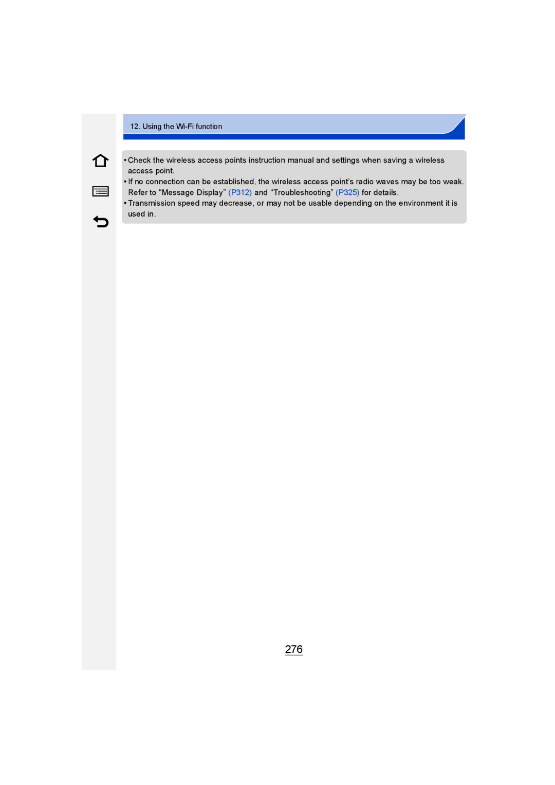 Panasonic DMC-GM1 owner manual 276 