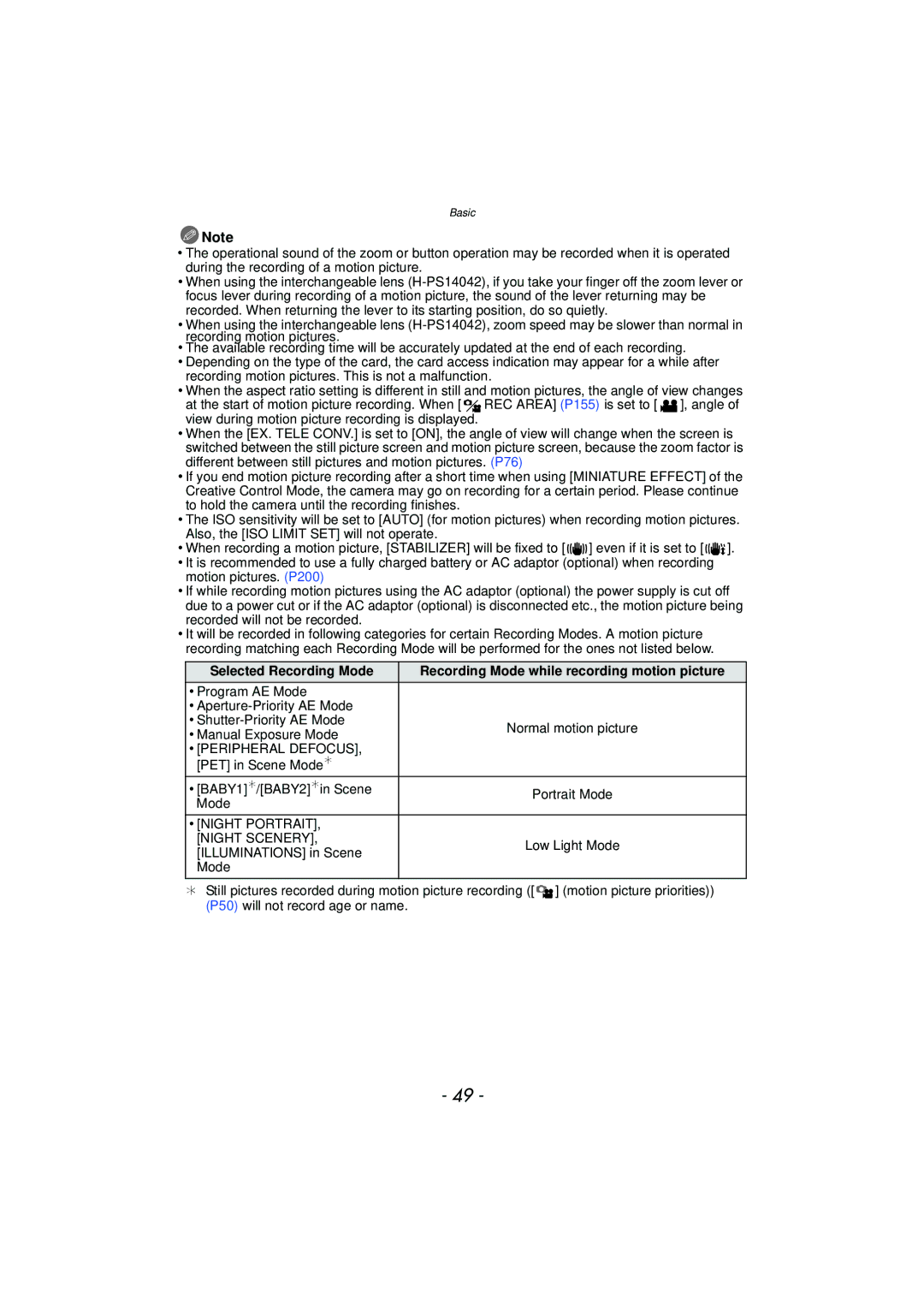 Panasonic DMCGX1SBODY, DMC-GX1, DMCGX1KBODY, DMCGX1XS owner manual Peripheral Defocus 