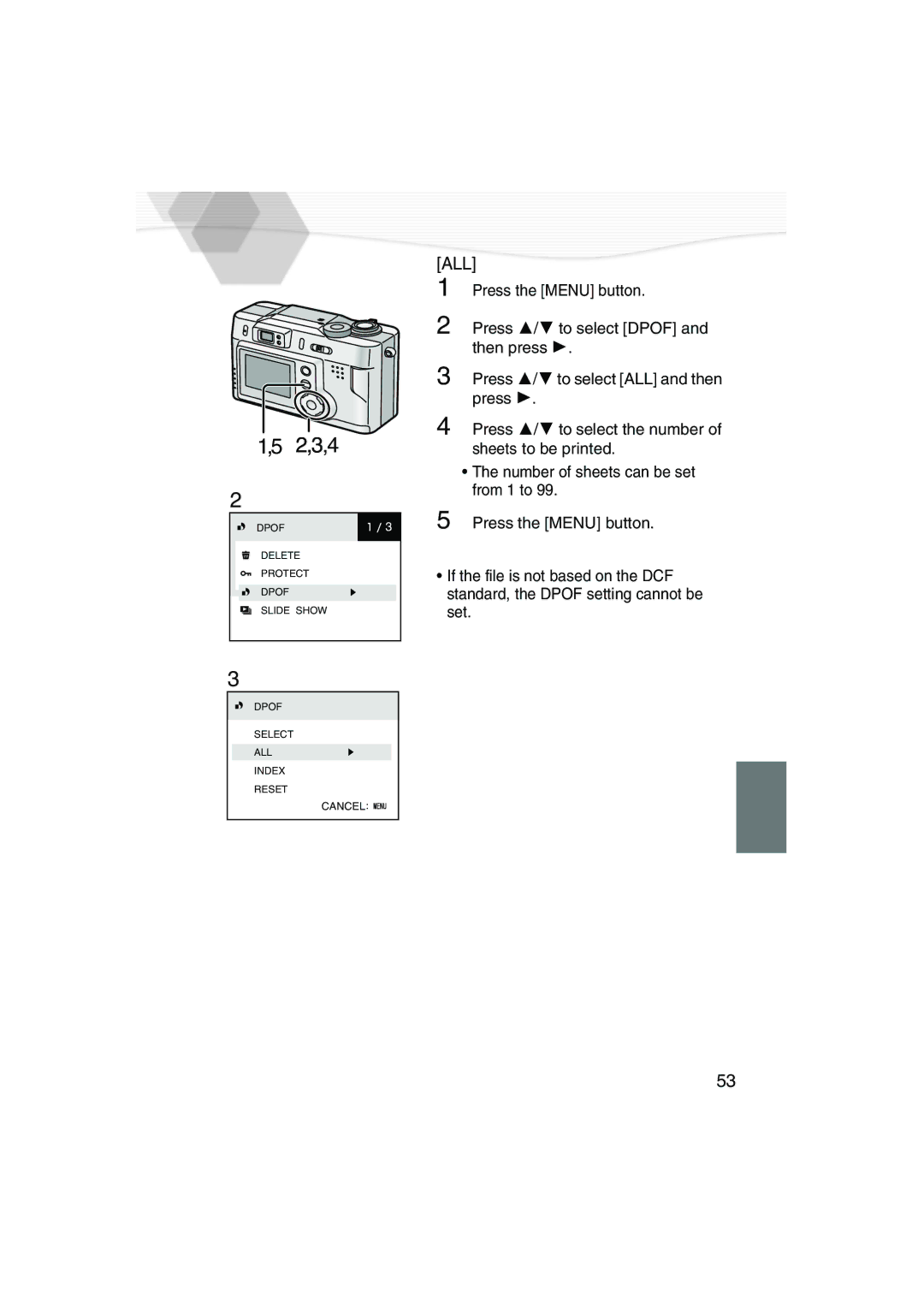 Panasonic DMC-LC20PP operating instructions 2,3,4, All 