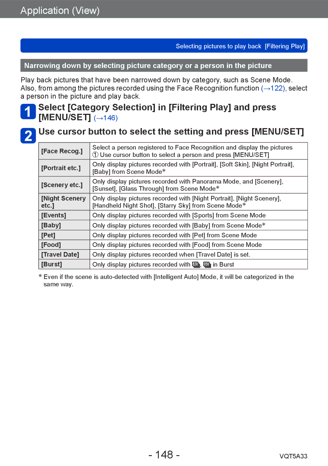 Panasonic DMC-LF1K, DMCLF1W owner manual 148 