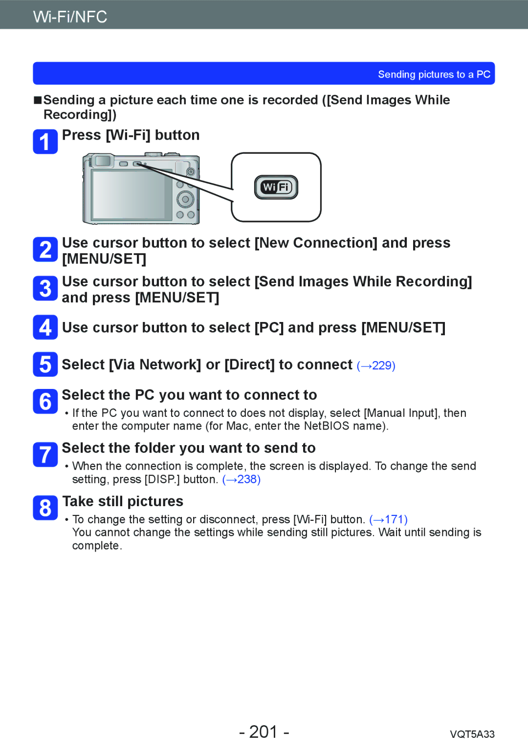 Panasonic DMCLF1W, DMC-LF1K owner manual 201, Select the folder you want to send to 