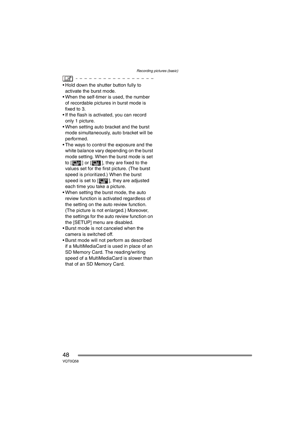 Panasonic DMC-LS1PP operating instructions Recording pictures basic 