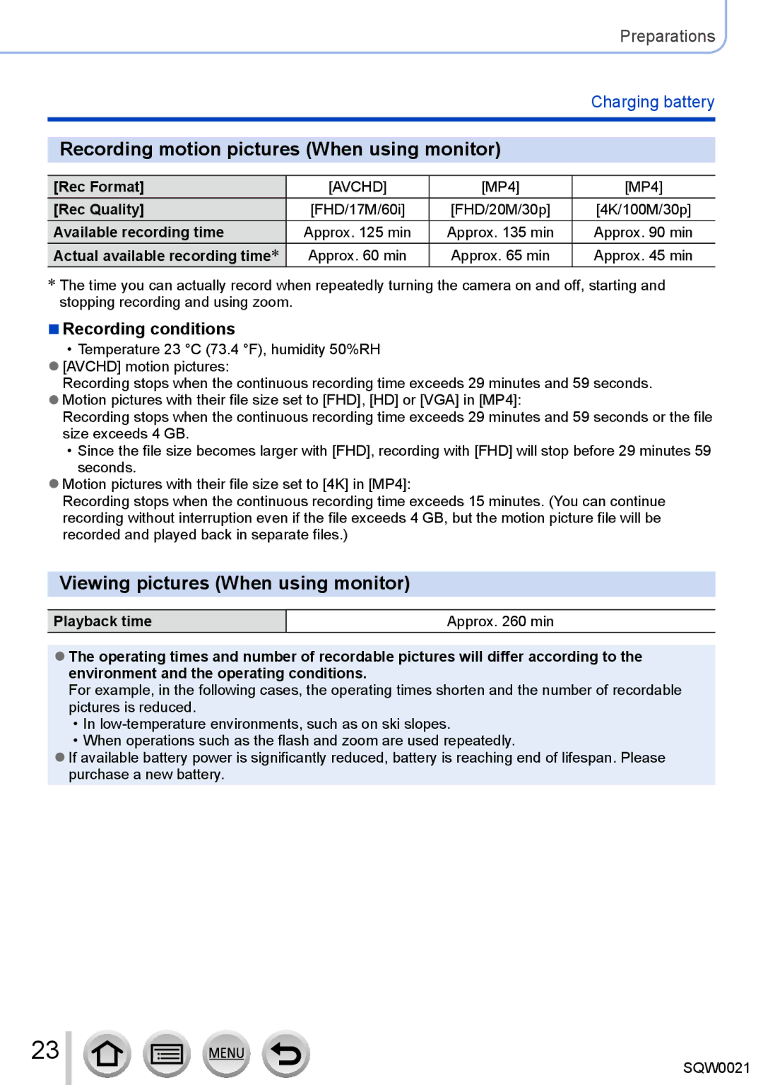 Panasonic DMC-LX100 owner manual Recording motion pictures When using monitor, Viewing pictures When using monitor 