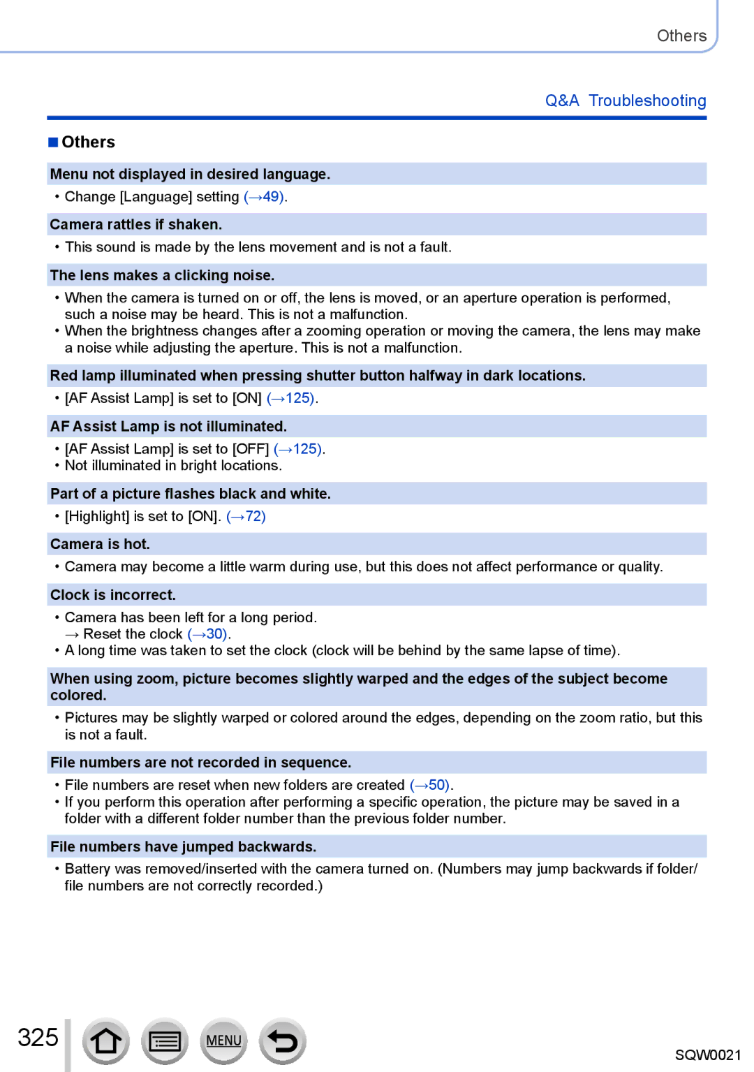 Panasonic DMC-LX100 owner manual 325 