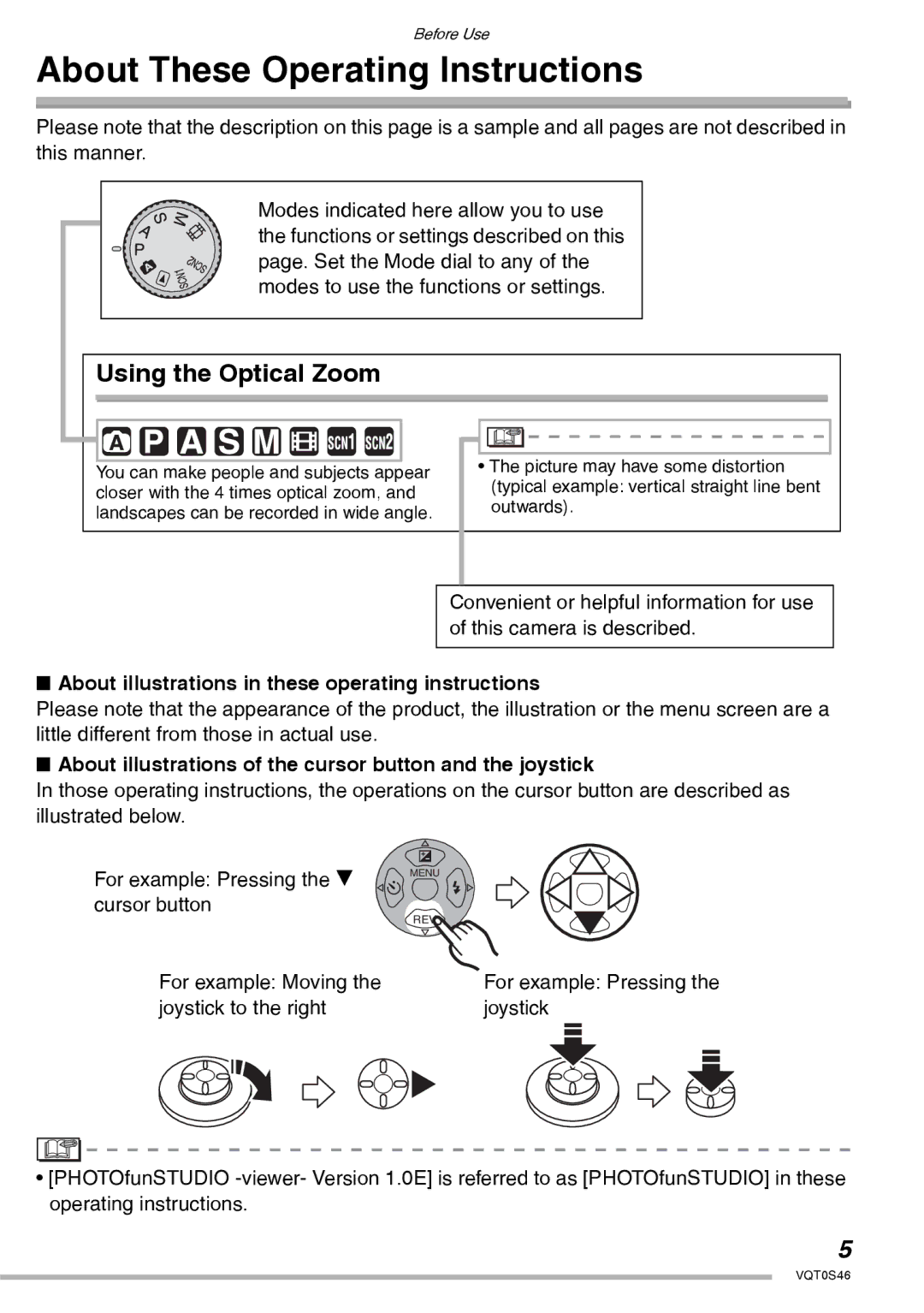 Panasonic DMC-LX1GN About These Operating Instructions, About illustrations in these operating instructions 