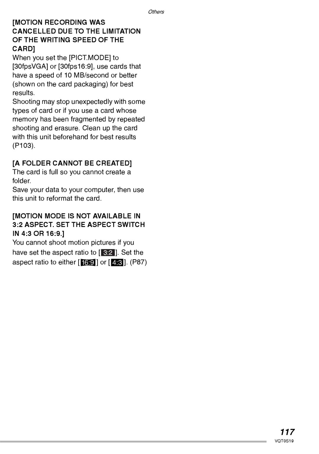 Panasonic DMC-LX1PP operating instructions 117 