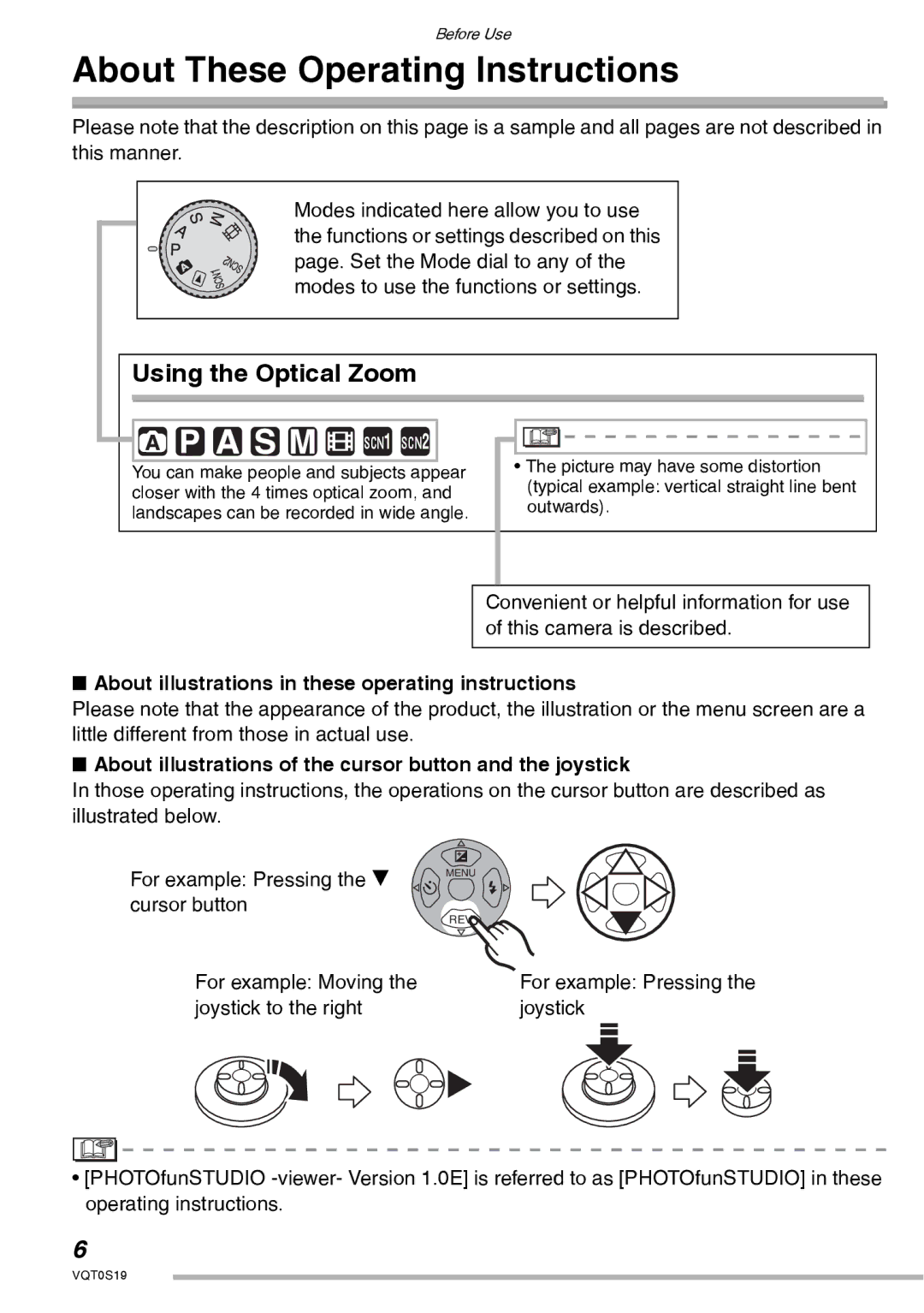 Panasonic DMC-LX1PP About These Operating Instructions, About illustrations in these operating instructions 