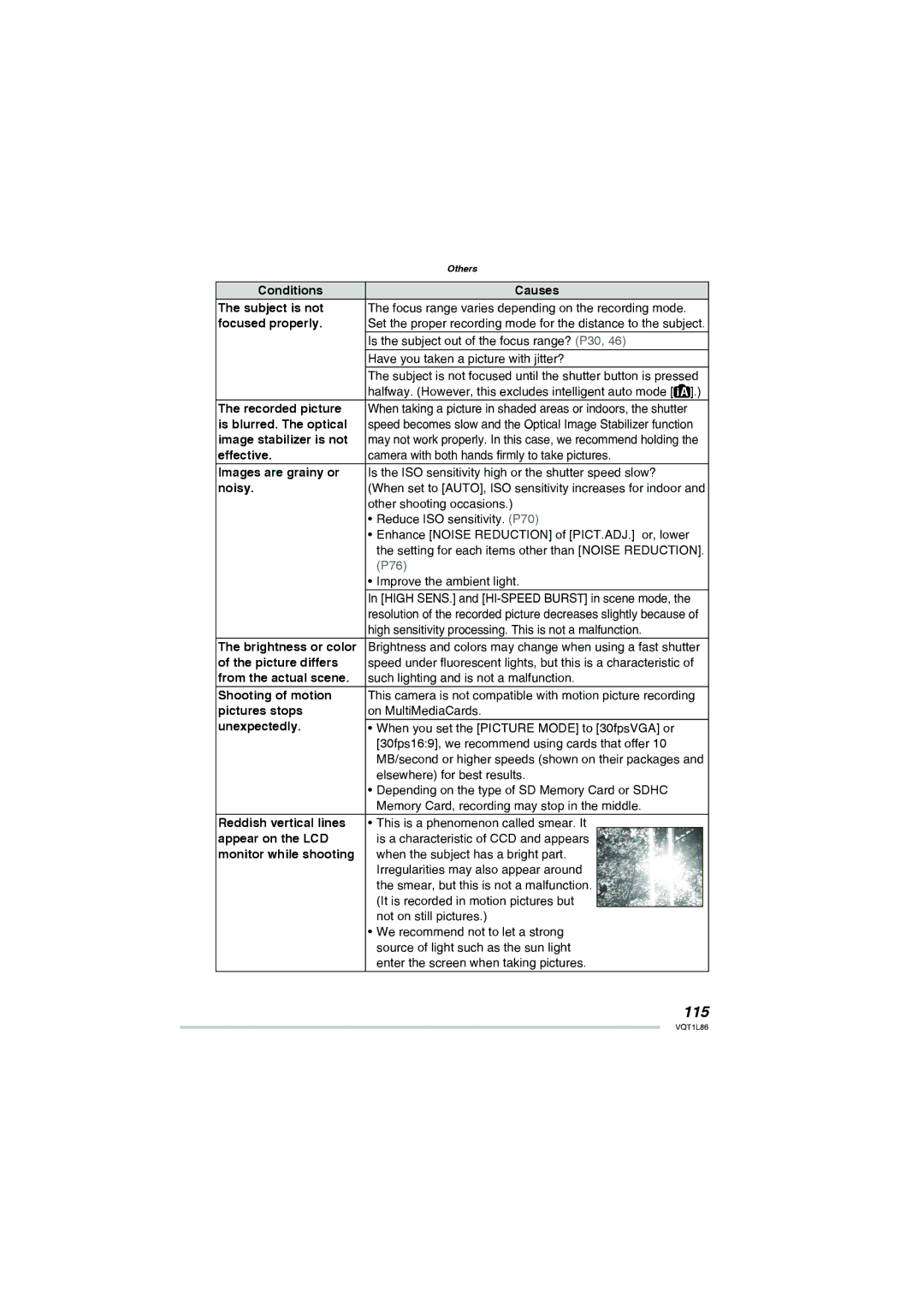 Panasonic DMC-LZ10, DMC-LZ8 operating instructions 115 