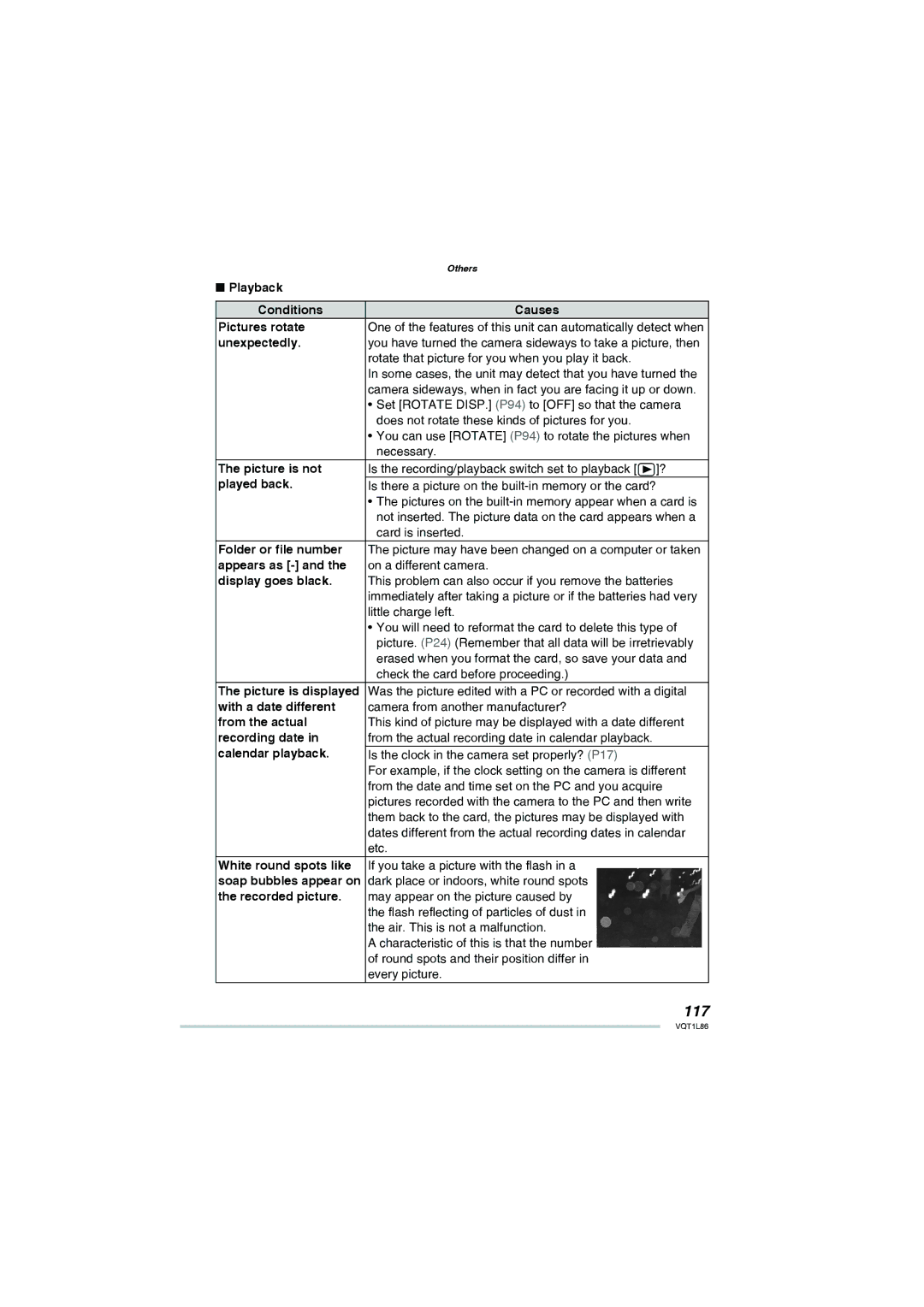 Panasonic DMC-LZ10, DMC-LZ8 operating instructions 117 