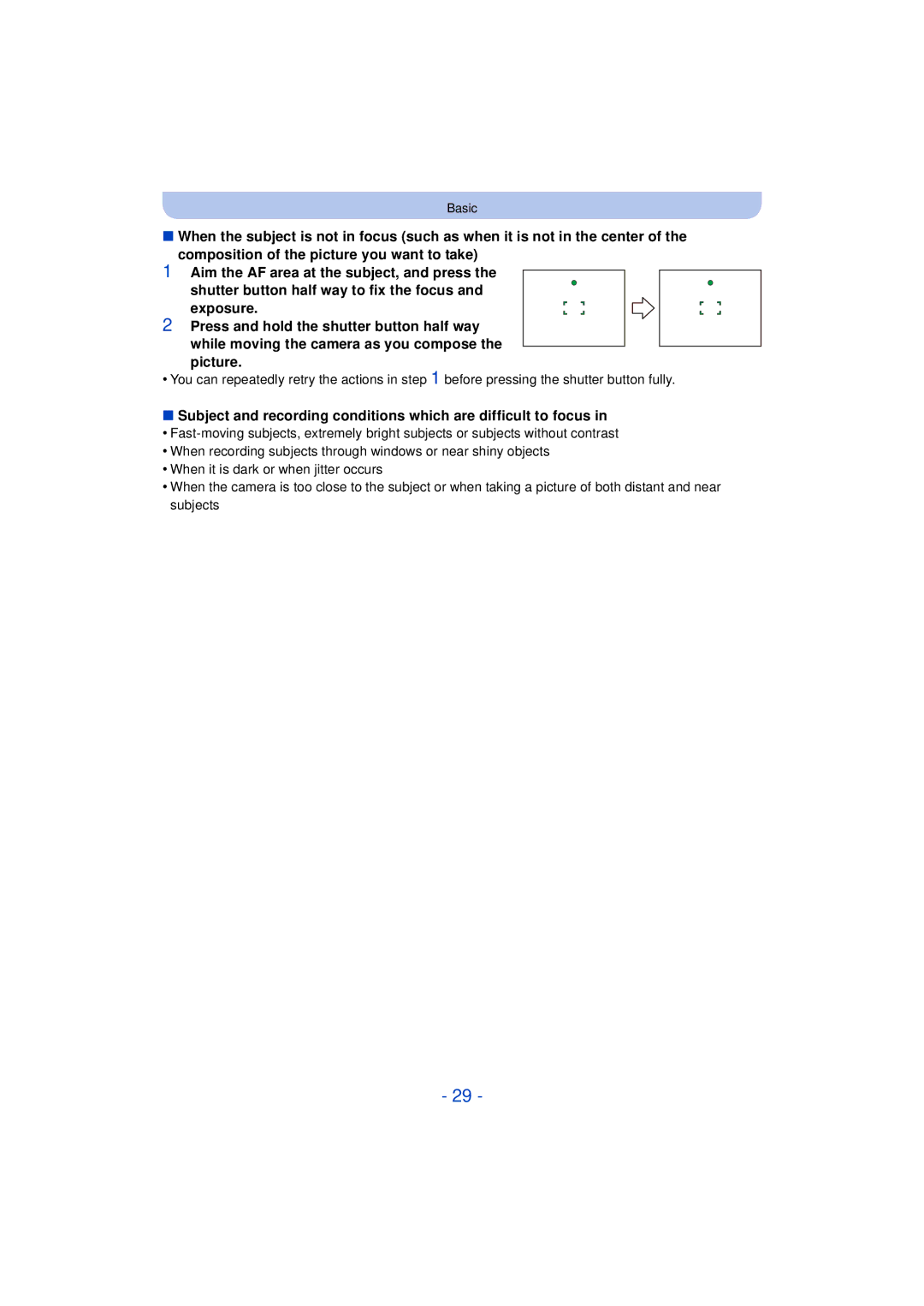 Panasonic DMC-SZ3 owner manual Picture 