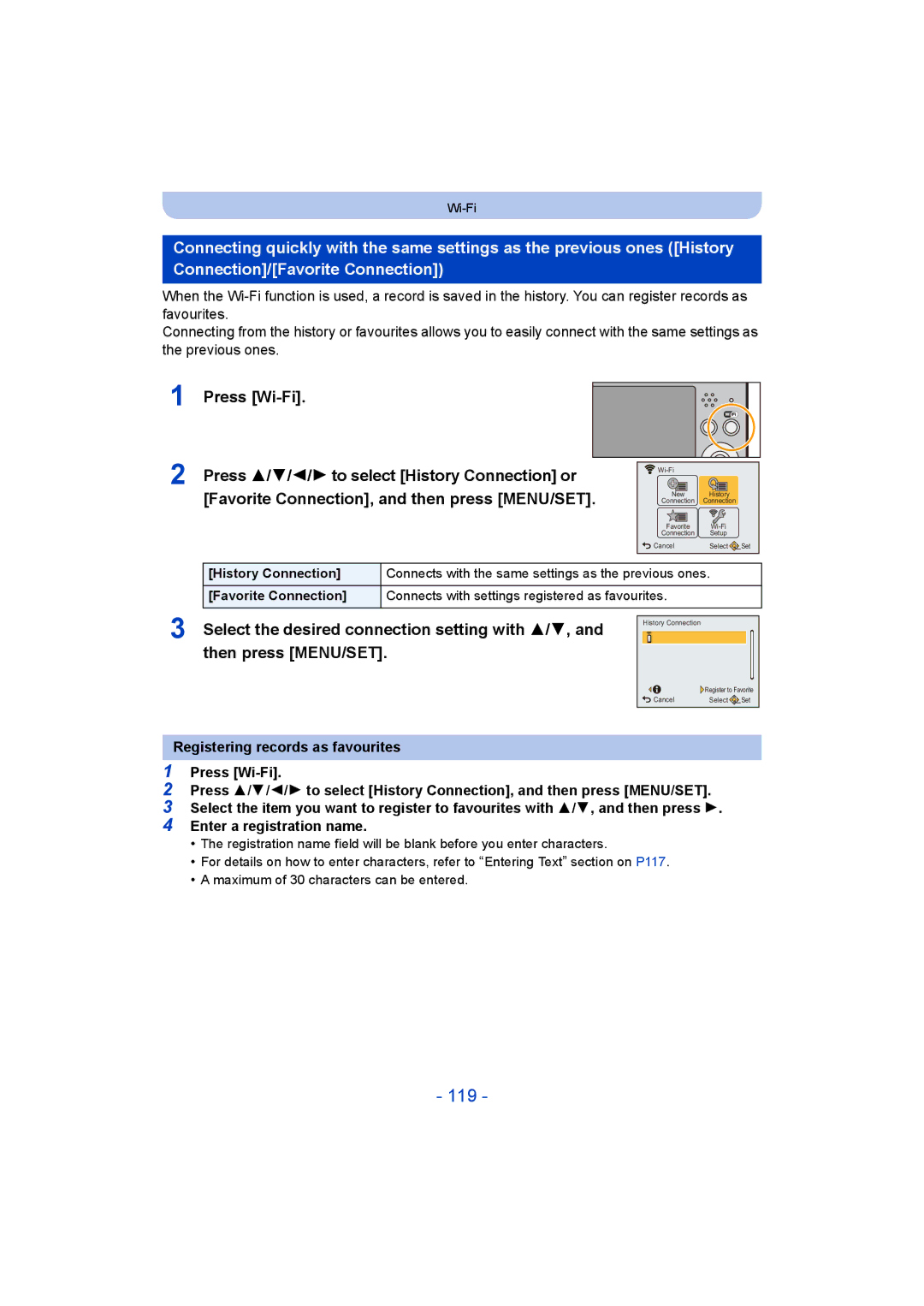 Panasonic DMC-SZ8 operating instructions 119 