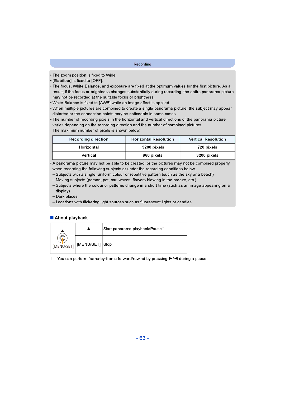 Panasonic DMC-SZ8 operating instructions About playback 