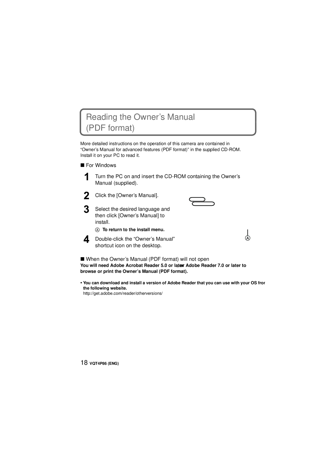 Panasonic DMC-SZ9 owner manual For Windows 