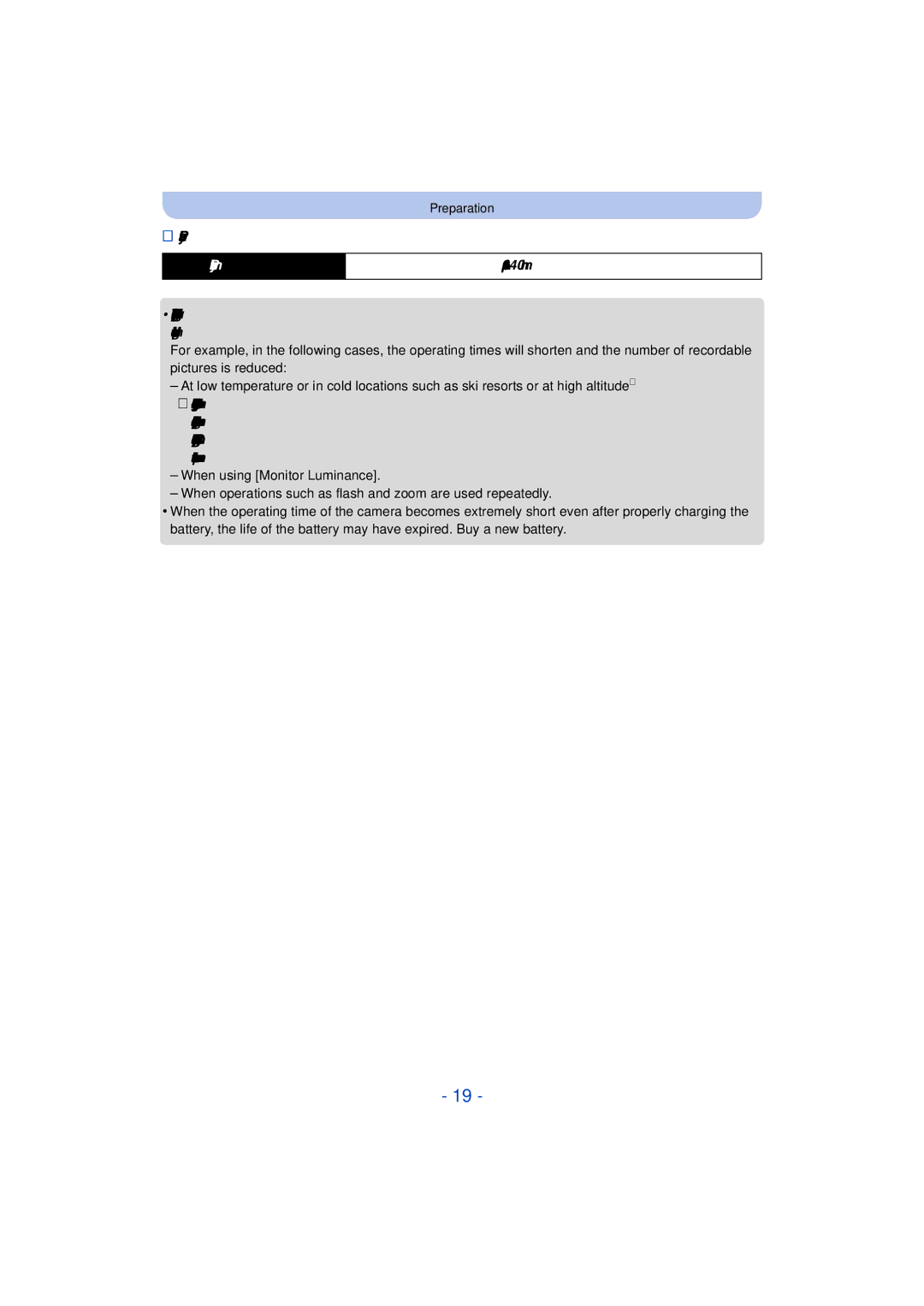 Panasonic DMC-TS25 owner manual Playback time 