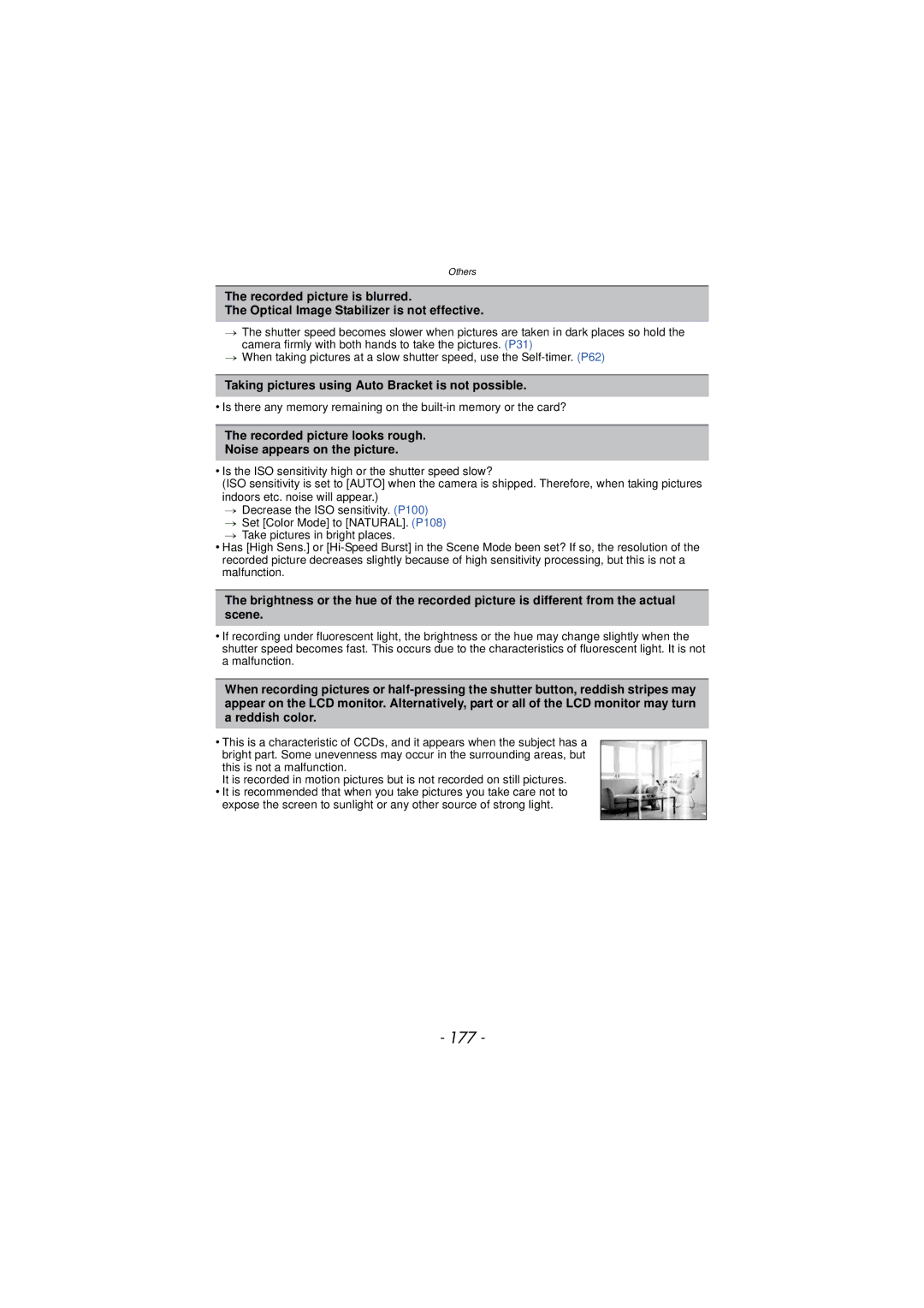 Panasonic DMC-TS3 owner manual 177, Taking pictures using Auto Bracket is not possible 