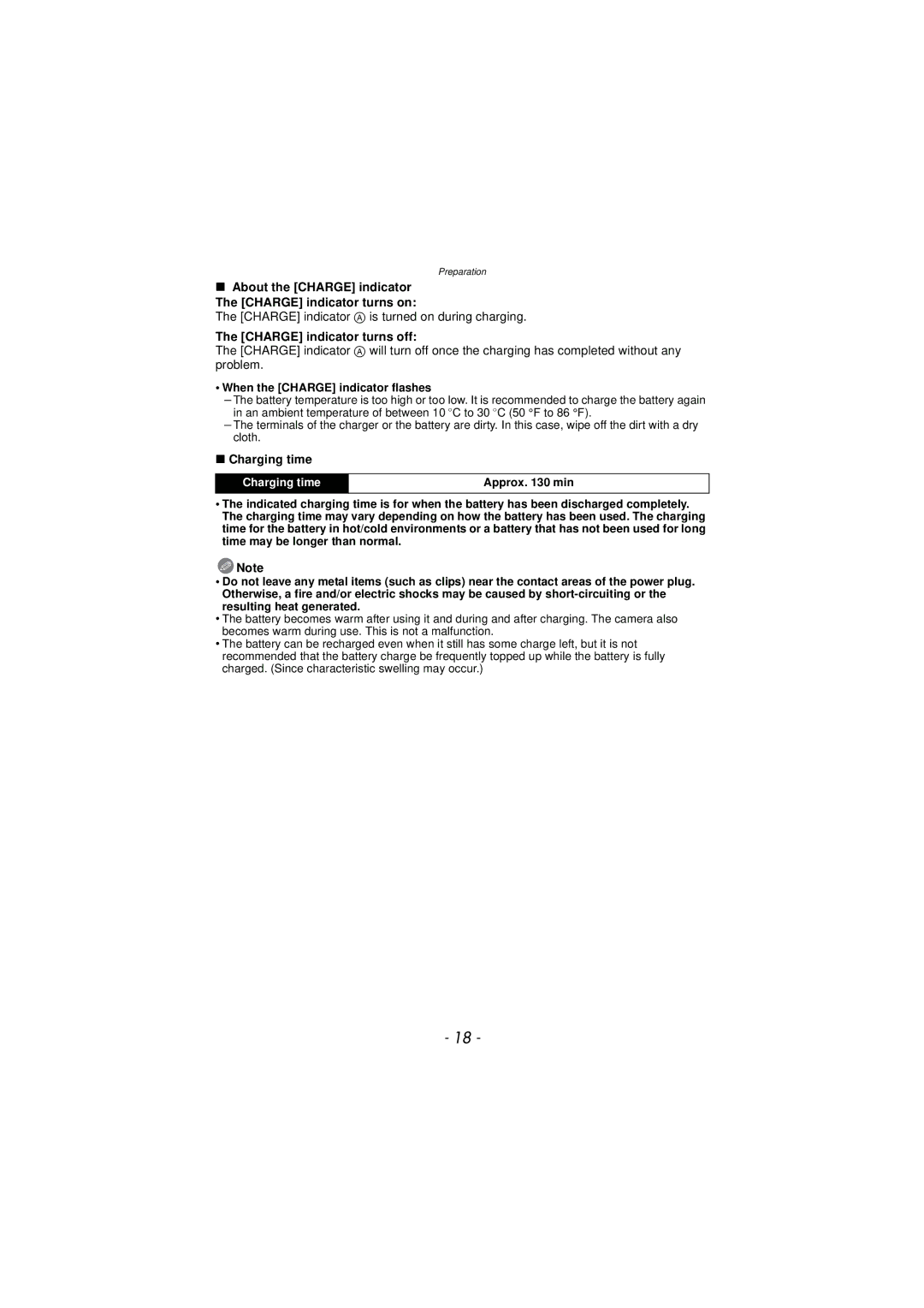 Panasonic DMC-TS3 owner manual Charge indicator a is turned on during charging, Charge indicator turns off, Charging time 