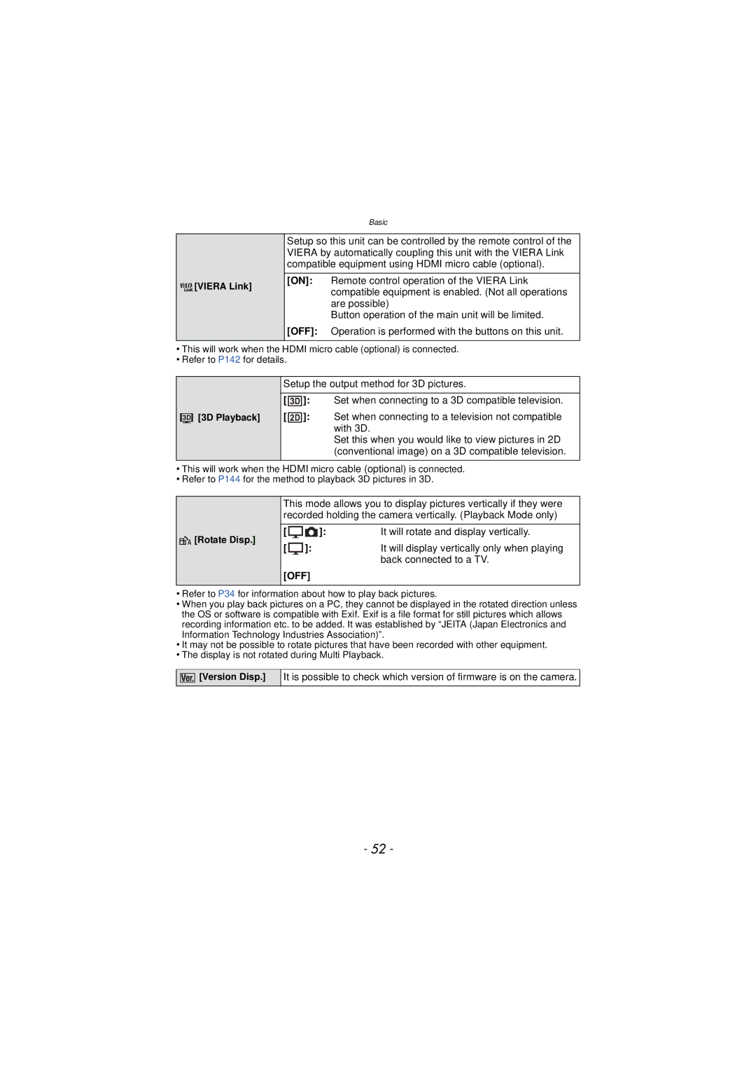 Panasonic DMC-TS3 owner manual It will rotate and display vertically, Back connected to a TV 