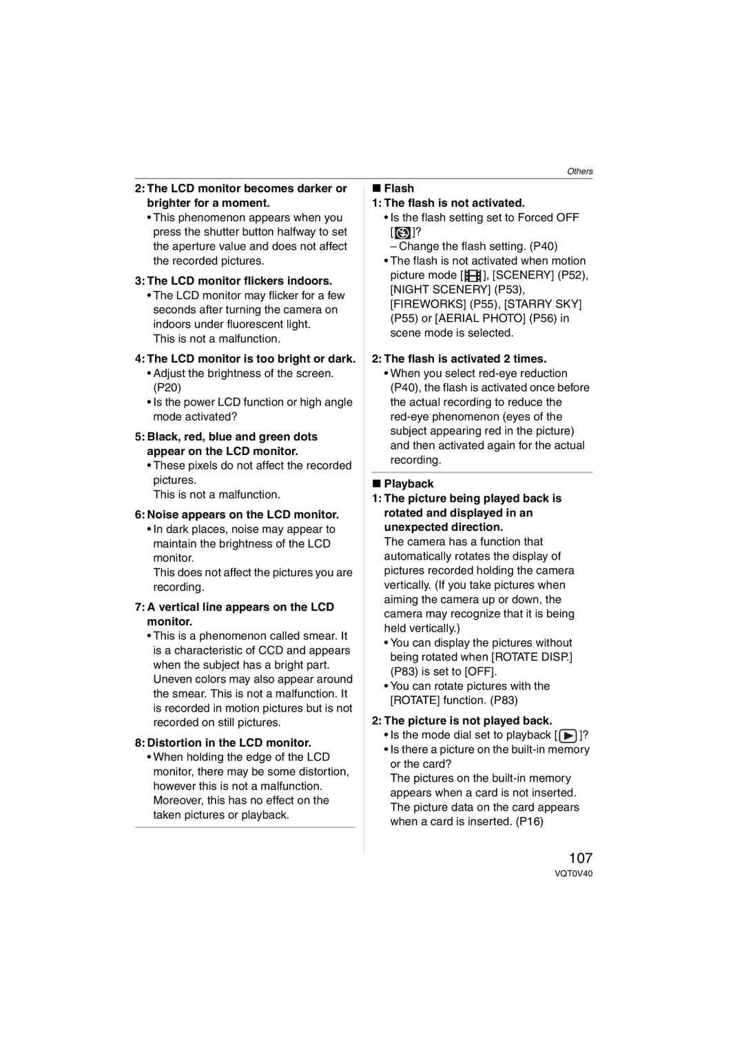 Panasonic DMC-TZ1 operating instructions 107 