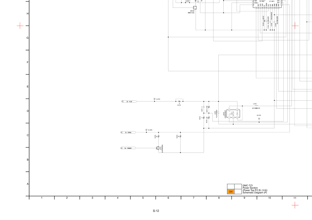 Panasonic DMC-TZ1GK, DMC-TZ1SG, DMC-TZ1PP, DMC-TZ1PL, DMC-TZ1GT, DMC-TZ1GC, DMC-TZ1EF, DMC-TZ1EE, DMC-TZ1EB manual Power Section 