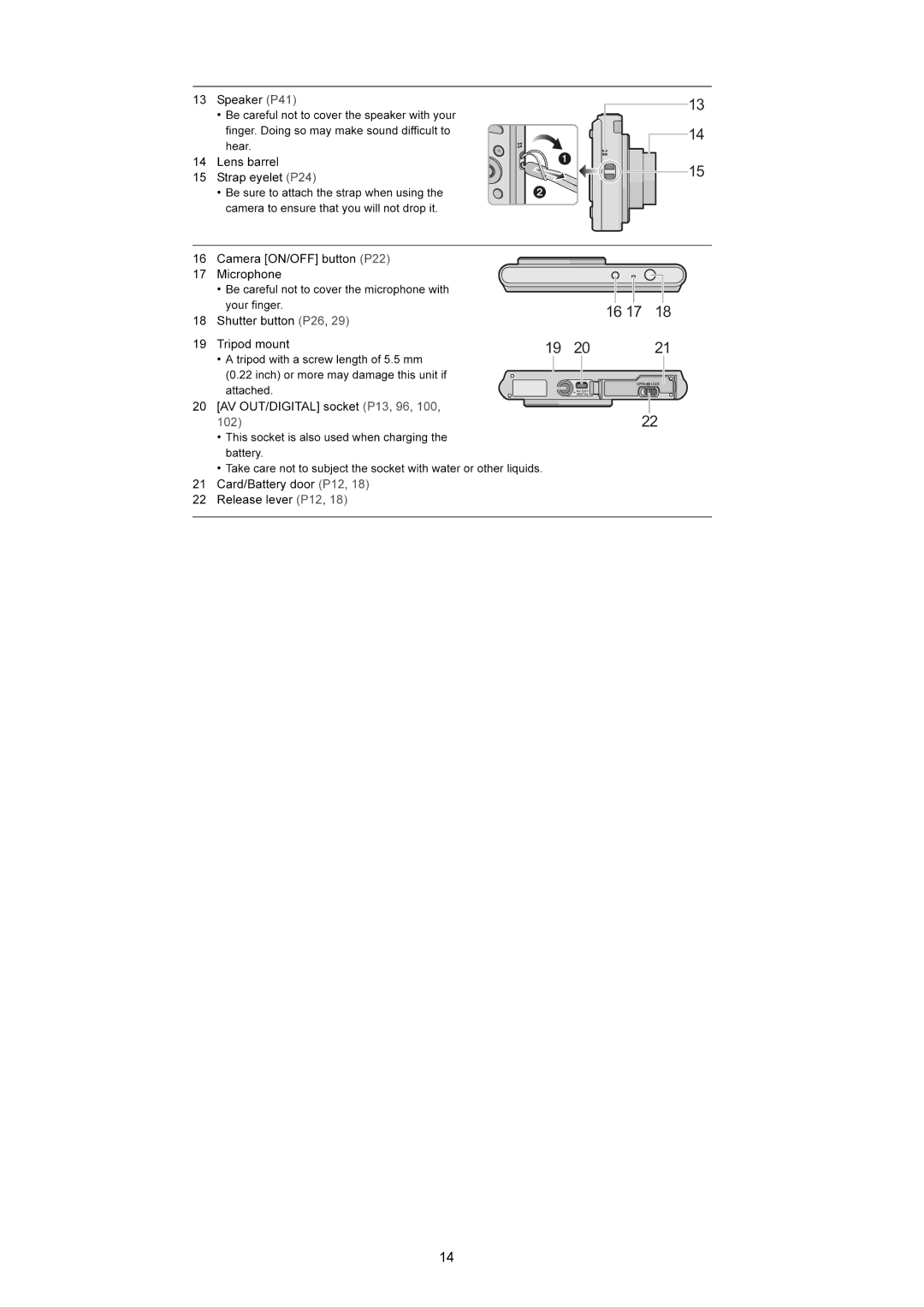 Panasonic DMCXS1K, DMC-XS1GN, DMC-XS1GF, DMC-XS1GC, DMC-XS1PU, DMC-XS1PC, DMC-XS1EE, DMC-XS1EG, DMC-XS1EF, DMC-XS1GK, DMC-XS1GA manual 