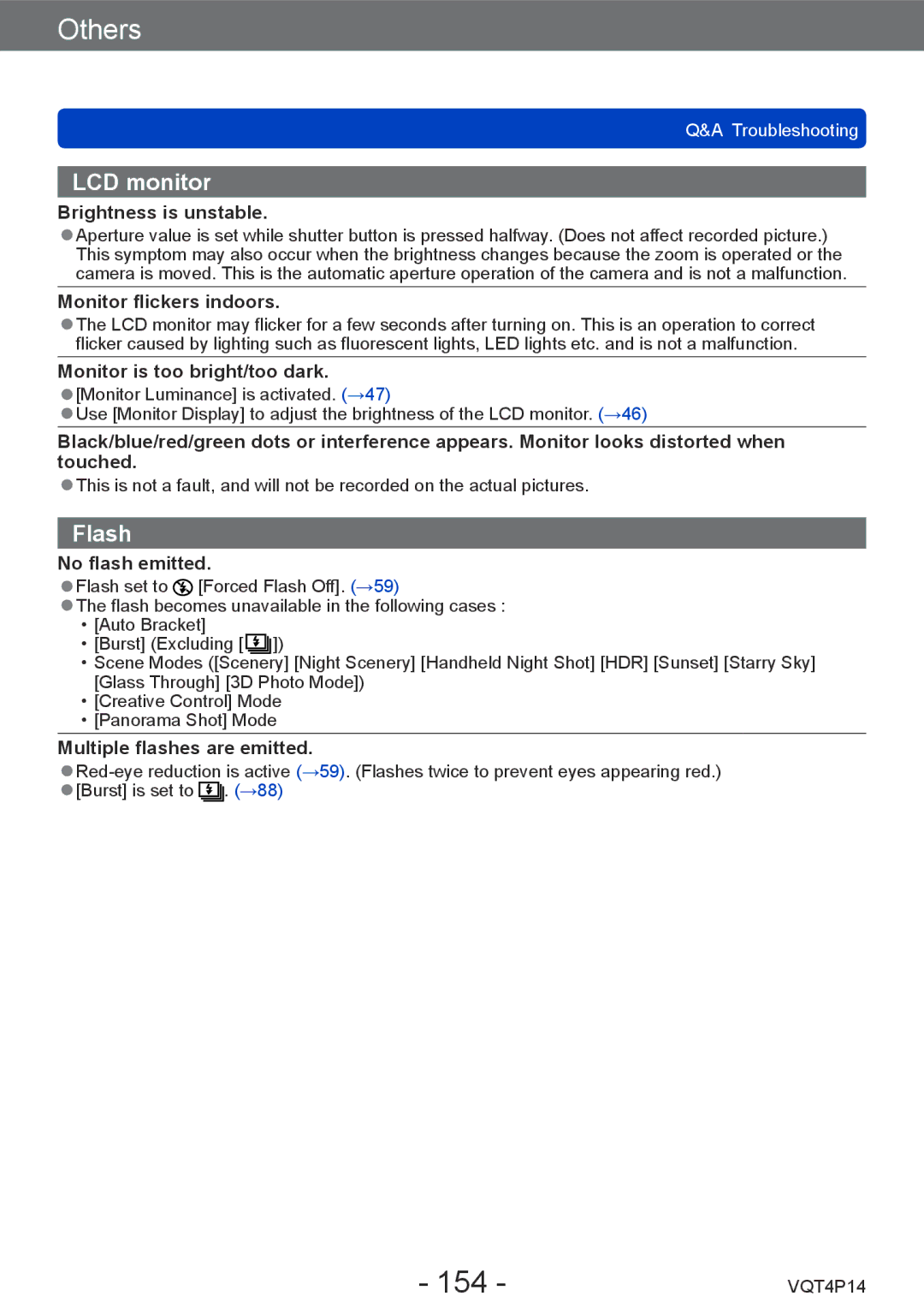 Panasonic DMC-ZS25, DMCZS25K owner manual 154 