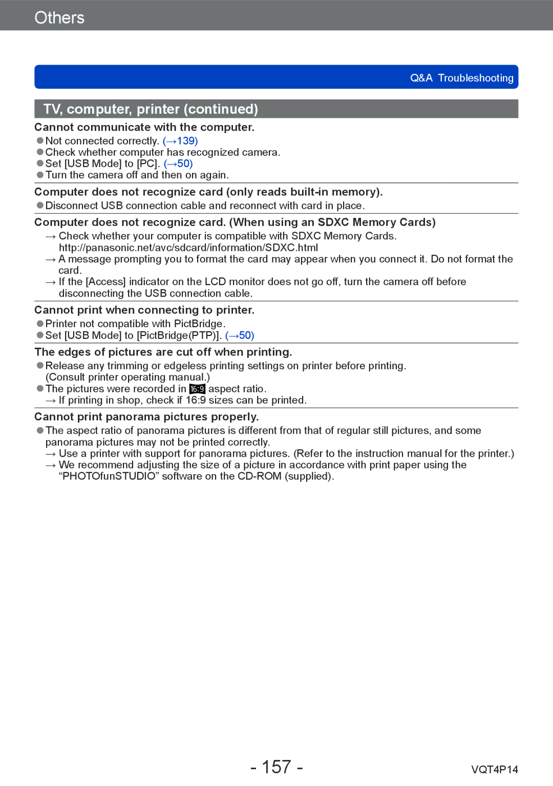 Panasonic DMCZS25K, DMC-ZS25 157, Edges of pictures are cut off when printing, Cannot print panorama pictures properly 