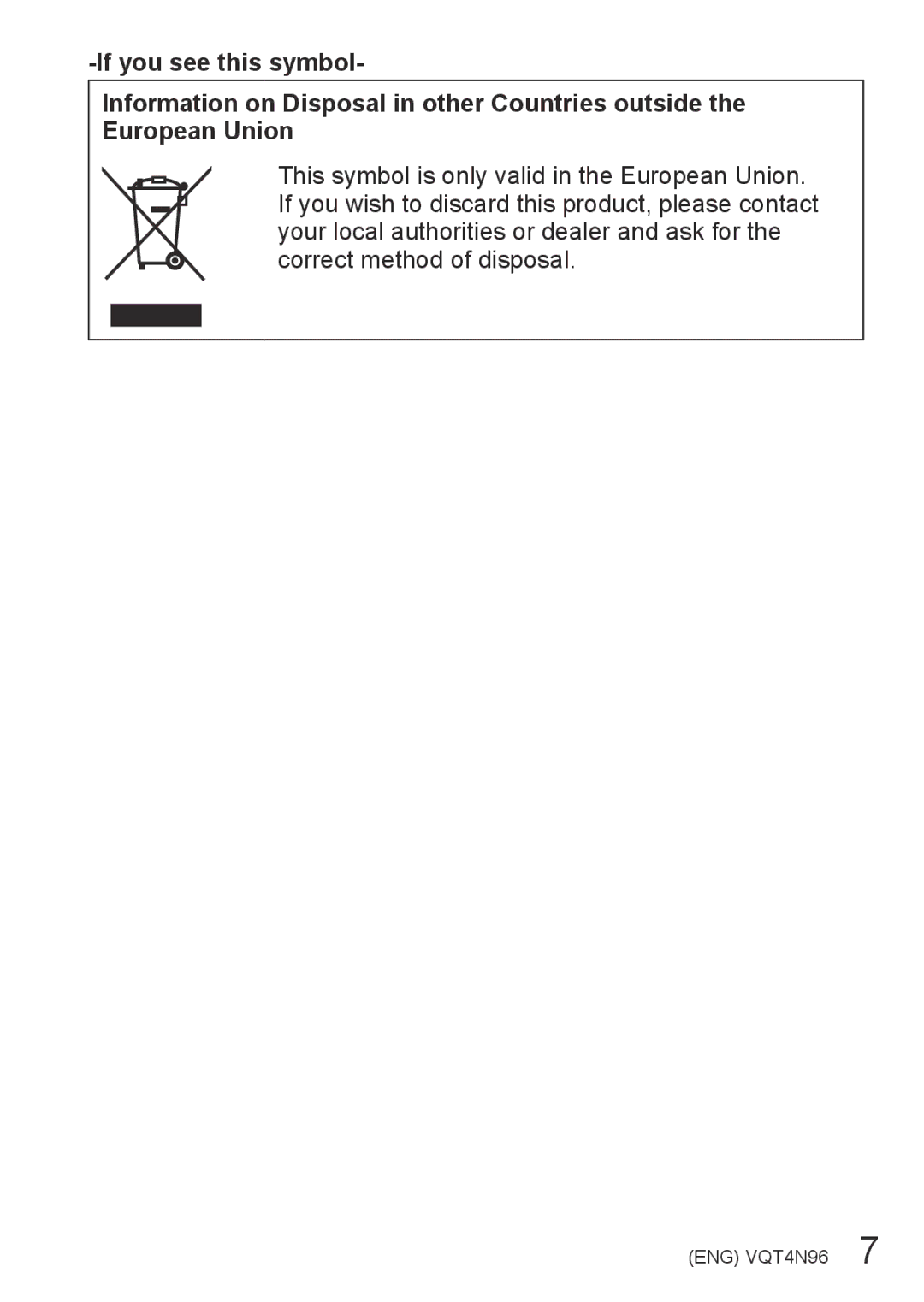 Panasonic DMCZS25S, DMC-ZS25 owner manual ENG VQT4N96 