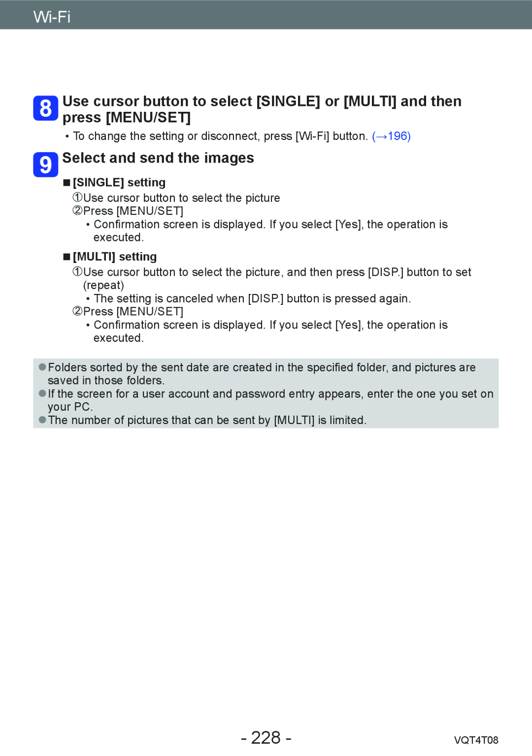 Panasonic DMC-ZS30, DMC-ZS27 owner manual 228 