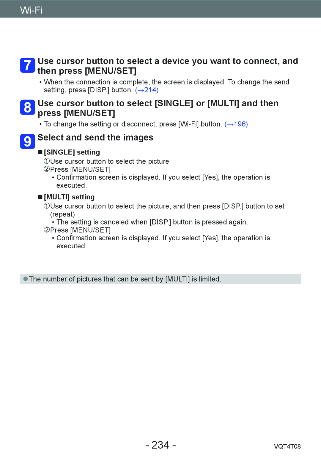 Panasonic DMC-ZS30, DMC-ZS27 owner manual 234 