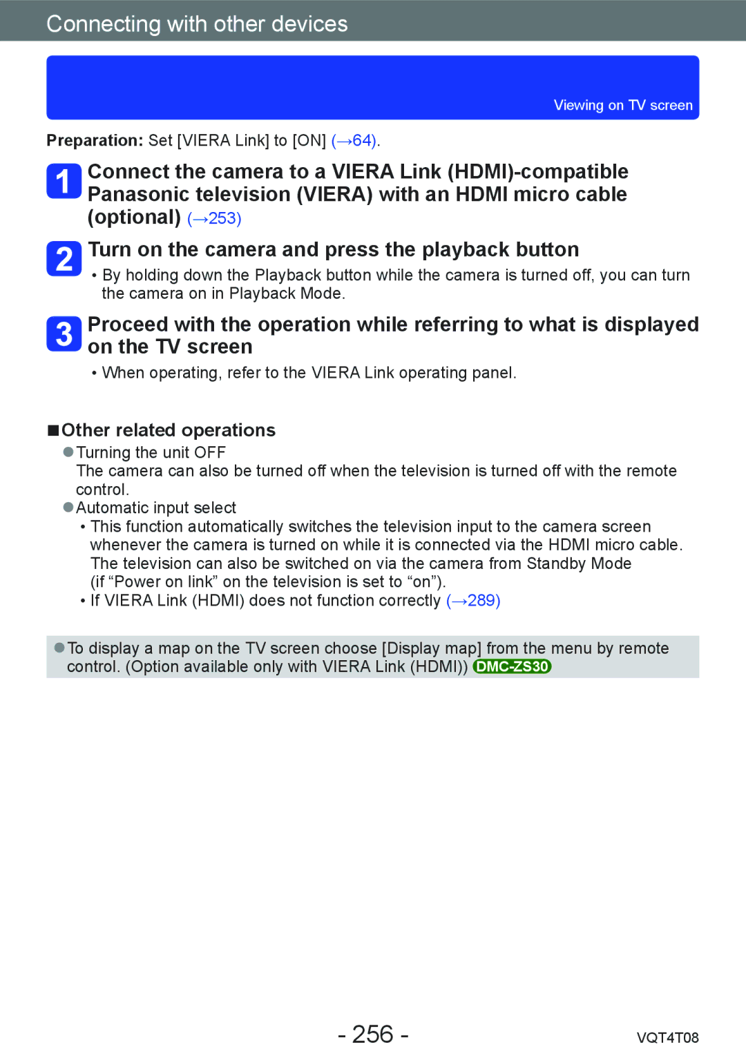 Panasonic DMC-ZS30, DMC-ZS27 owner manual 256 