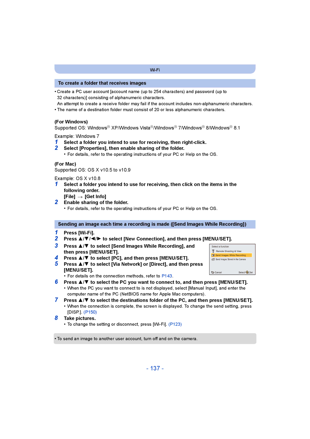 Panasonic DMC-ZS35 owner manual 137 