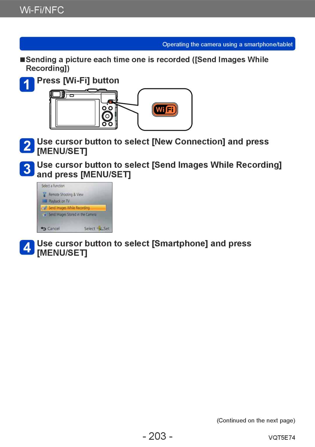 Panasonic DMCZS40S, DMC-ZS40, DMCZS40K owner manual 203 