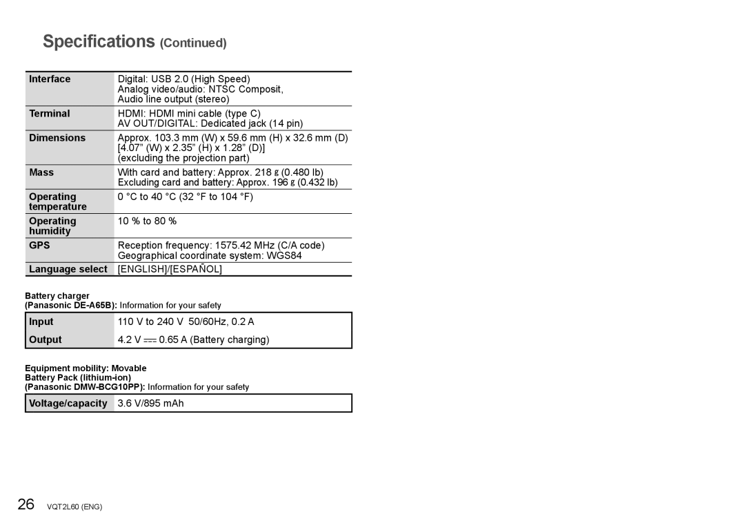 Panasonic DMCZS7A, DMC-ZS7, DMCZS7K, DMCZS7S operating instructions Gps 